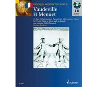 Partitions classique SCHOTT BARLOW JEREMY - VAUDEVILLE ET MENUET - VIOLIN AND PIANO Violon