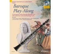 Partitions classique SCHOTT BAROQUE PLAY-ALONG - CLARINET Clarinette