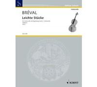 Partitions classique SCHOTT BREVAL JEAN BAPTISTE - EASY PIECE BAND 1 - 1-2 VIOLONCELLO Violoncelle