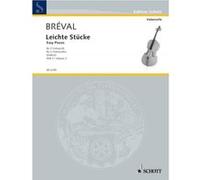 Partitions classique SCHOTT BREVAL JEAN BAPTISTE - EASY PIECE BAND 2 - 1-2 VIOLONCELLO Violoncelle G
