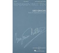 Partitions classique SCHOTT BRITTEN B. - DEO GRACIAS OP. 28, NO. 1VOIX Choeur et ensemble vocal