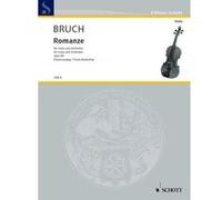 Partitions classique SCHOTT BRUCH MAX - ROMANCE F MAJOR OP.85 - VIOLA AND ORCHESTRA Alto