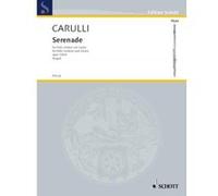 Partitions classique SCHOTT CARULLI FERNANDO - CARULLI - SERENADE OP.109 N°6 Flûte traversière G