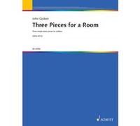 Partitions classique SCHOTT CASKEN J. - THREE PIECES FOR A ROOM - PIANO Piano