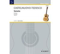 Partitions classique SCHOTT CASTELNUOVO-TEDESCO M.- SONATE IN D MAJOR - GUITAR Guitare G