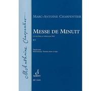 Partitions classique SCHOTT CHARPENTIER M.A. - MESSE DE MINUIT H 9CHANT/PIANO Choeur et ensemble vocal G