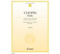 Partitions classique SCHOTT CHOPIN FREDERIC - ETUDE C MINOR OP. 10/12 - PIANO Piano