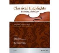 Partitions classique SCHOTT CLASSICAL HIGHLIGHTS - VIOLON Violon