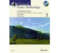 Partitions classique SCHOTT CLASSICAL PIANO ANTHOLOGY VOL.3 + CD Piano