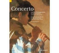 Partitions classique SCHOTT CONCERTO - DESCANT RECORDER AND PIANO Flûte à bec