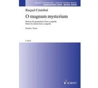 Partitions classique SCHOTT CRISTOBAL R. - O MAGNUM MYSTERIUM - VOIX Choeur et ensemble vocal