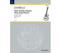 Partitions classique SCHOTT DIABELLI ANTON - VERY EASY PIECES VOL. 3 - GUITAR AND PIANO Guitare G