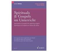 Partitions classique SCHOTT FRANK BERND - SPIRITUAL & GOSPEL FOR ASPIRING SINGERS - VOICE AND PIANO Choeur et ensemble vocal