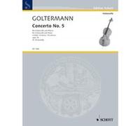 Partitions classique SCHOTT GOLTERMANN GEORGE - CELLO CONCERTO OP. 76 - CELLO AND PIANO Violoncelle G