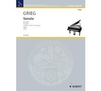 Partitions classique SCHOTT GRIEG EDVARD - SONATA E MINOR OP.7 - PIANO Piano G