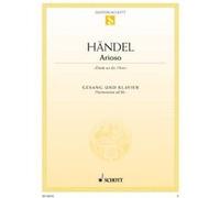 Partitions classique SCHOTT HAENDEL G.F. - DANK SEI DIR, HERR - MEDIUM VOICE AND PIANO, HARMONIUM AD LIB. Choeur et ensemble vocal