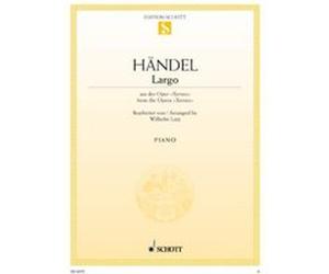 Partitions classique SCHOTT HAENDEL G.F. - LARGO - PIANO Piano