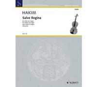 Partitions classique SCHOTT HAKIM N. - SALVE REGINA - VIOLON Violon