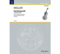 Partitions classique SCHOTT HELLER B. - AUTUMNAL MUSIC - VIOLONCELLE Violoncelle