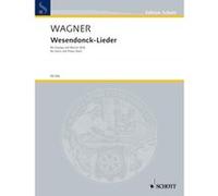 Partitions classique SCHOTT HENZE HANS WERNER - WESENDONCK-LIEDER WWV 91A - ALTO AND CHAMBER ORCHESTRA OR PIANO Alto, piano G
