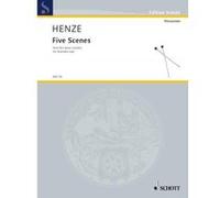 Partitions classique SCHOTT HENZE W.H. - 5 SCENES FROM THE SNOW COUNTRY - MARIMBA SOLO Autres percussion G