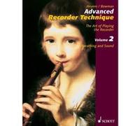 Partitions classique SCHOTT HEYENS GUDRUN - ADVANCED RECORDER TECHNIQUE VOL. 2 - TREBLE RECORDER Flûte à bec