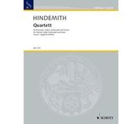 Partitions classique SCHOTT HINDEMITH PAUL - QUARTET - 2 PIANOS (4 HANDS) Piano