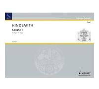 Partitions classique SCHOTT HINDEMITH PAUL - SONATE N°1 - ORGAN Piano G