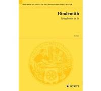 Partitions classique SCHOTT HINDEMITH PAUL - SYMPHONY IN E FLAT MAJOR - LARGE ORCHESTRA Orchestre