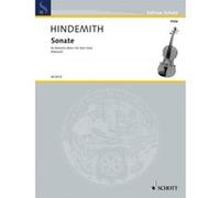 Partitions classique SCHOTT HINDEMITH PAUL - VIOLA SONATA - VIOLA Alto