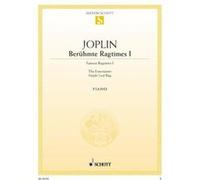 Partitions classique SCHOTT JOPLIN SCOTT - FAMOUS RAGTIMES BAND 1 - PIANO Piano