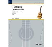 Partitions classique SCHOTT KFFNER JOSEPH - EASY DUETS - 2 GUITARS Guitare G
