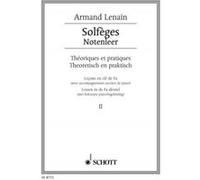Partitions classique SCHOTT LENAIN JEAN - SOLFÈGES BAND 2 - VOICE AND PIANO Choeur et ensemble vocal G
