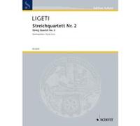 Partitions classique SCHOTT LIGETI GYOERGY - STRING QUARTET NO. 2 - STRING QUARTET Format poche G