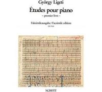 Partitions classique SCHOTT LIGETI GYOERGY - STUDIES FOR PIANO - PIANO Piano