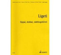 Partitions classique SCHOTT LIGETI GYORGY - SIPPAL, DOBBAL, NADIHEGEDUVEL - MEZZO-SOPRANO AND 4 PERCUSSIONR Format poche