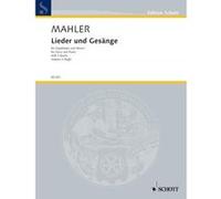 Partitions classique SCHOTT MAHLER GUSTAV - LIEDER UND GESANGE HEFT 2 - VOICE PART AND PIANO Choeur et ensemble vocal G