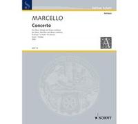 Partitions classique SCHOTT MARCELLO ALESSANDRO - CONCERTO D MINOR - FULL SCORE Ensemble mixte G