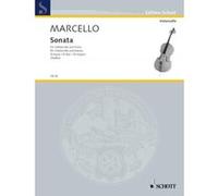 Partitions classique SCHOTT MARCELLO BENEDETTO - SONATA D MAJOR - CELLO AND PIANO Violoncelle G