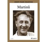 Partitions classique SCHOTT MARTINU B. - SELECTED PIANO WORKS Piano G