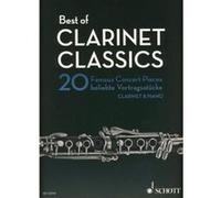 Partitions classique SCHOTT MAUZ RUDOLF - BEST OF CLARINET CLASSICS - CLARINET IN BB AND PIANO Clarinette G