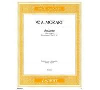 Partitions classique SCHOTT MOZART W.A. - ANDANTE KV 467 - PIANO Piano
