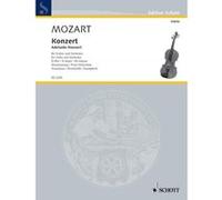 Partitions classique SCHOTT MOZART W.A. - CONCERTO D MAJOR KV ANH 294A - VIOLIN AND ORCHESTRA Violon