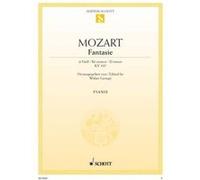 Partitions classique SCHOTT MOZART W.A. - FANTASY D MINOR KV 397 - PIANO Piano