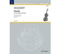Partitions classique SCHOTT MOZART W.A. - RONDO KV 250 - VIOLIN AND PIANO Violon G