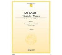 Partitions classique SCHOTT MOZART W.A. - TURKISH MARCH KV 331 - PIANO Piano