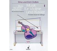 Partitions classique SCHOTT MUSIC FOR VIOLIN AND PIANO BAND 1 - VIOLIN AND PIANO Violon G