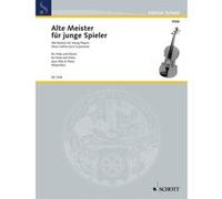 Partitions classique SCHOTT OLD MASTERS FOR YOUNG PLAYERS - VIOLA AND PIANO Alto