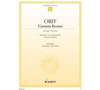 Partitions classique SCHOTT ORFF CARL - CARMINA BURANA - PIANO Piano G