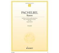 Partitions classique SCHOTT PACHELBEL JOHANN - CANON - PIANO Piano G
